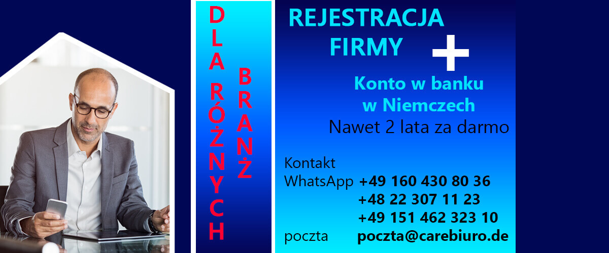Rejestracja Gewerbe w Niemczech 
